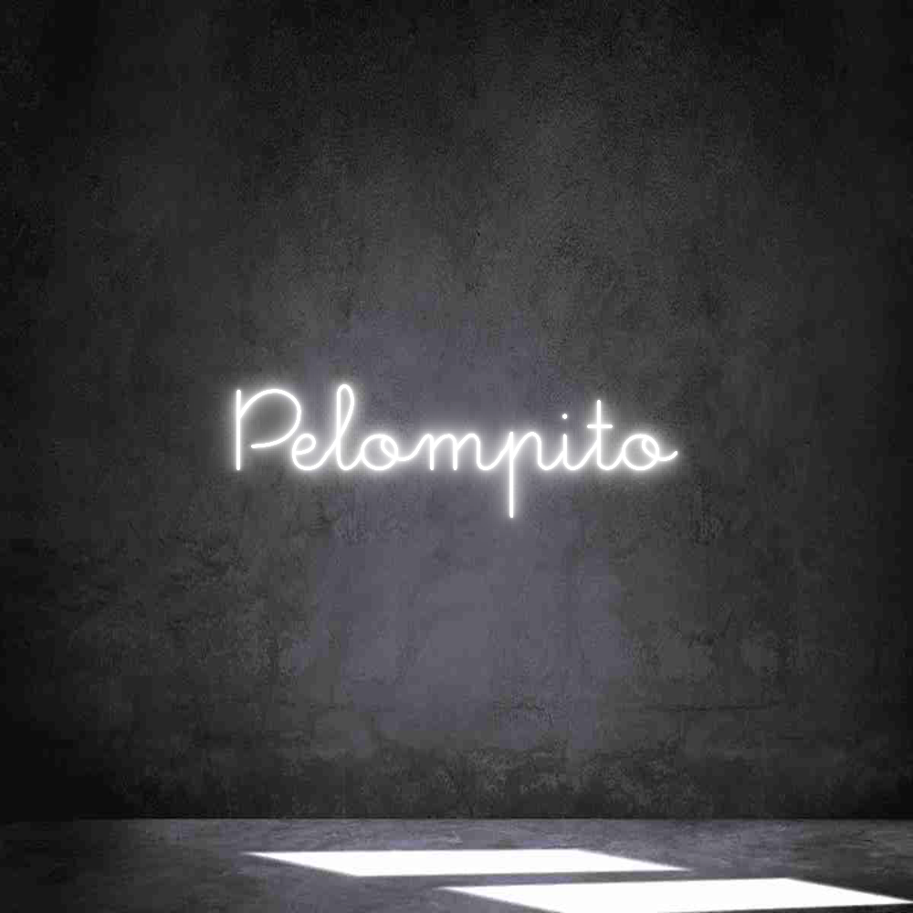 Neon personalizado: Pelompito