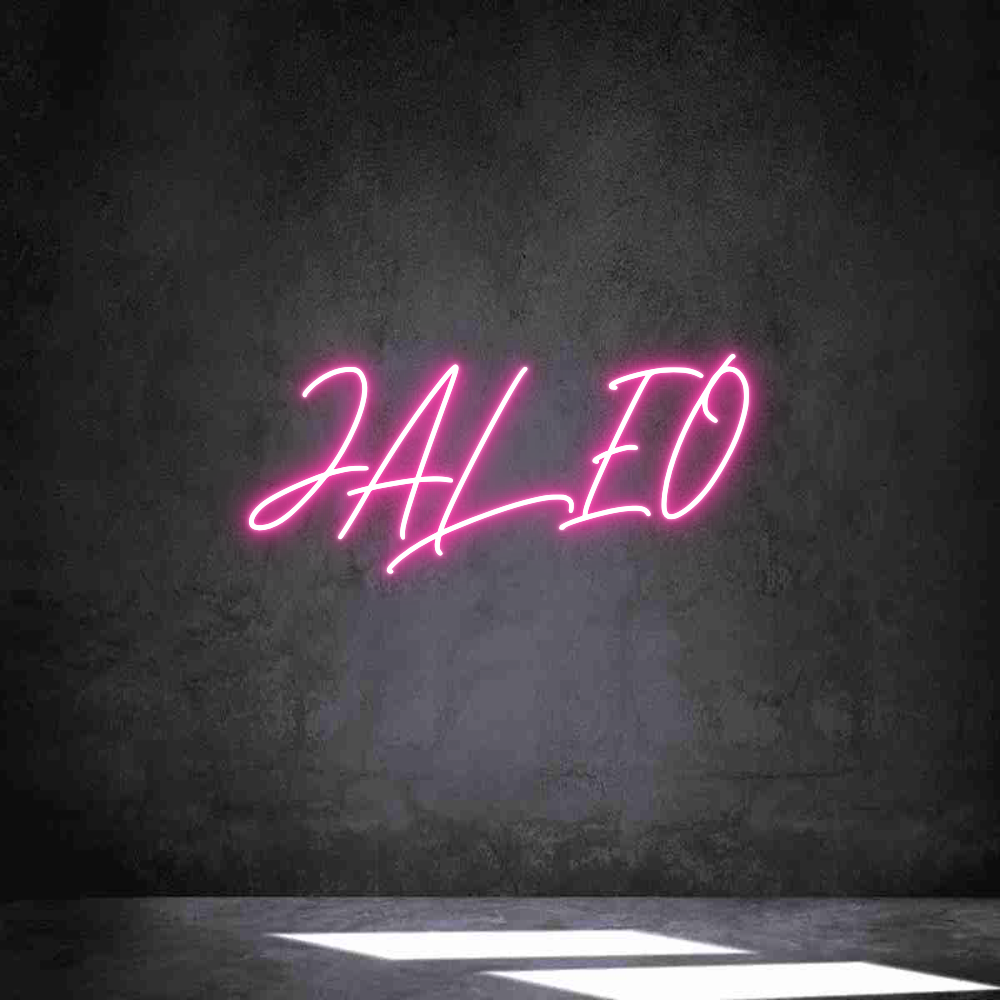 Neon personalizado: JALEO