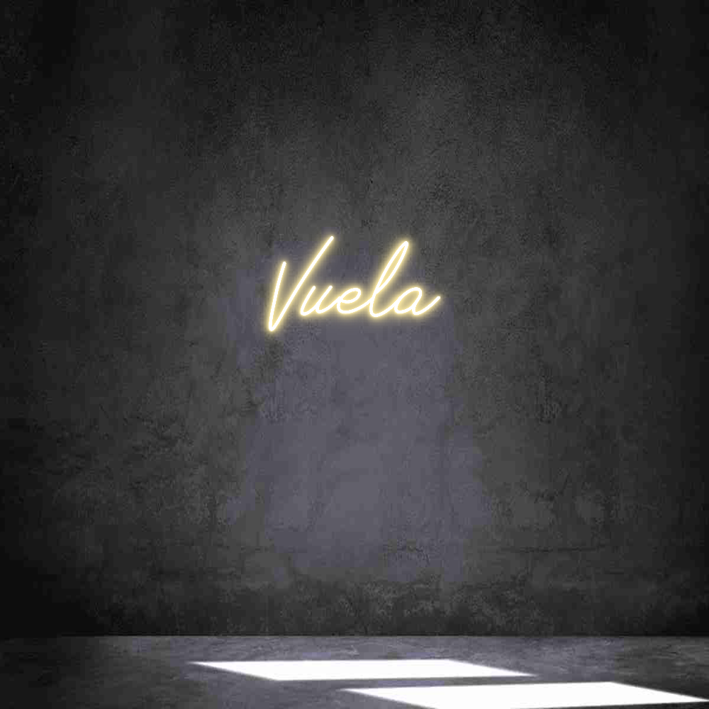 Neon personalizado: Vuela