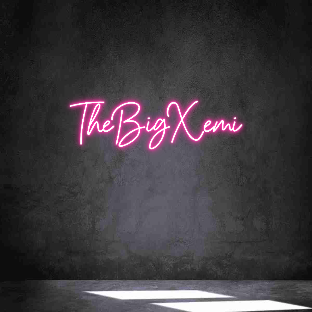 Neon personalizado: TheBigXemi