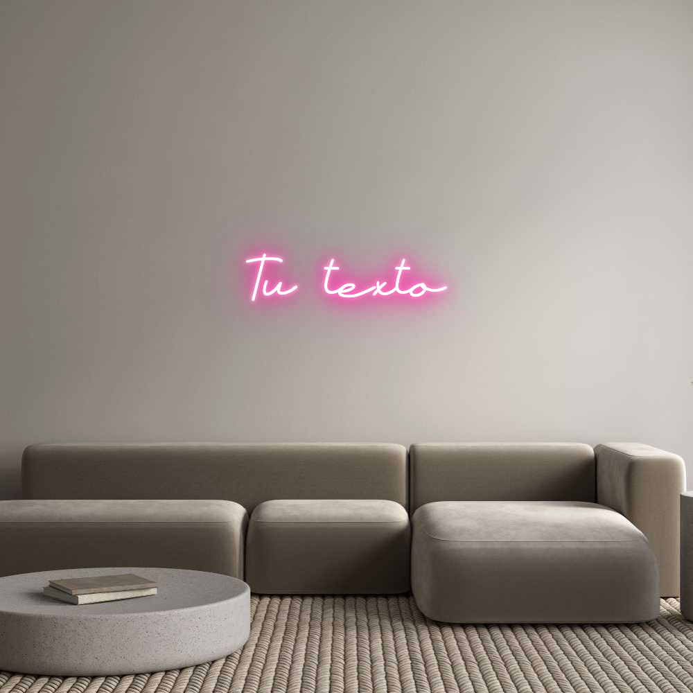 Neon personalizado: Tu texto