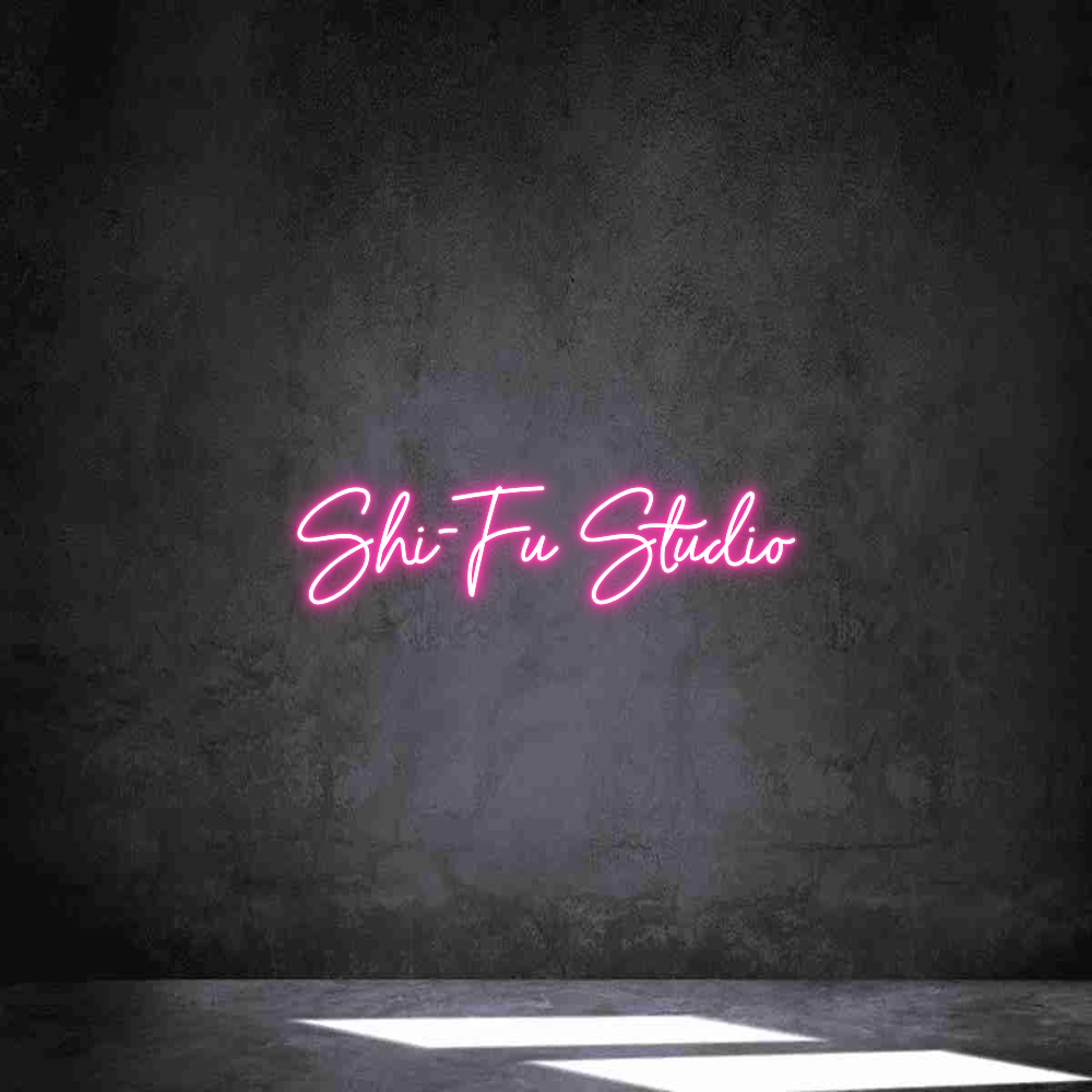 Neon personalizado: Shi-Fu Studio