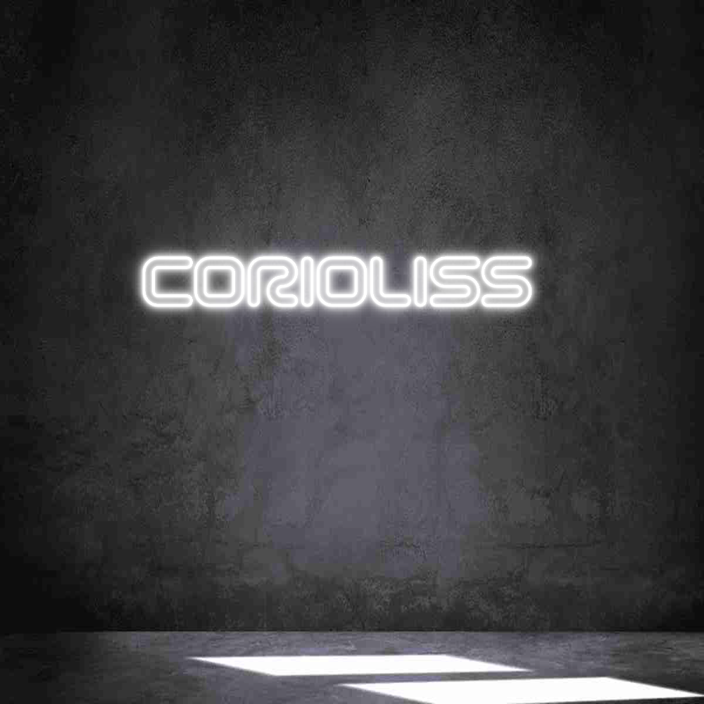Neon personalizado: CORIOLISS