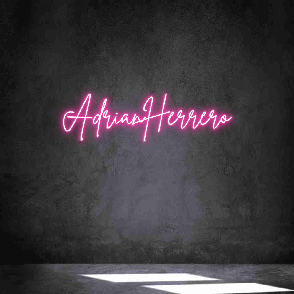 Neon personalizado: AdrianHerrero