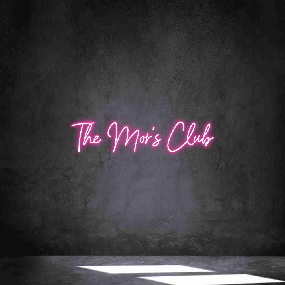 Neon personalizado: The Mor's Club