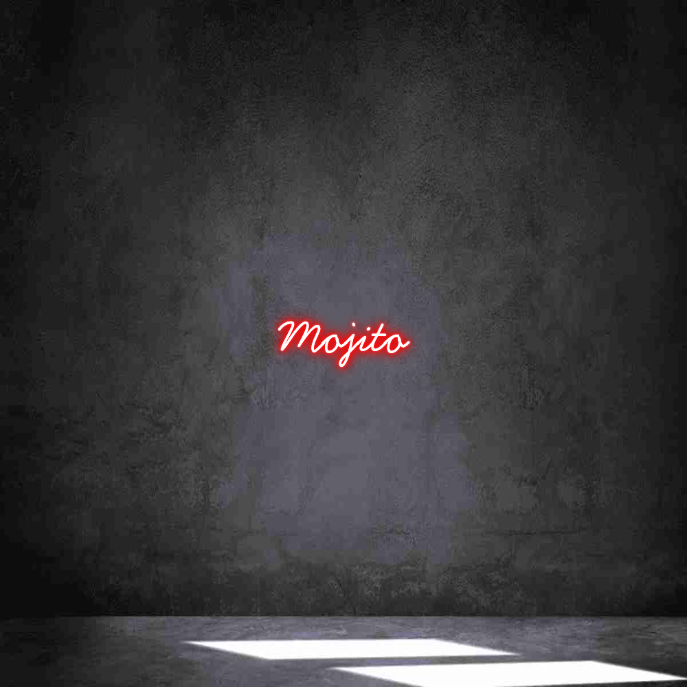 Neon personalizado: Mojito