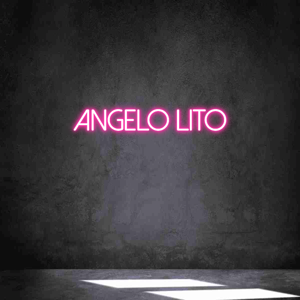 Neon personalizado: Angelo Lito