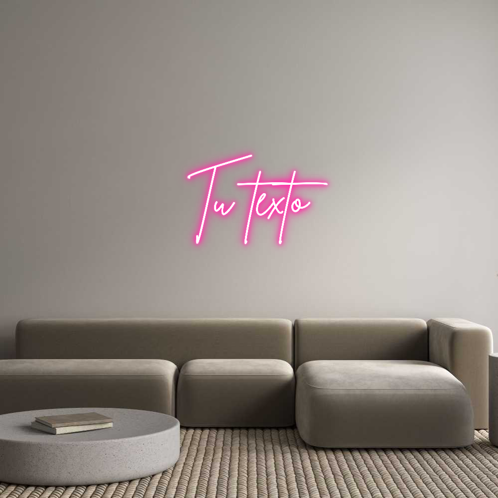 Neon personalizado: Tu texto