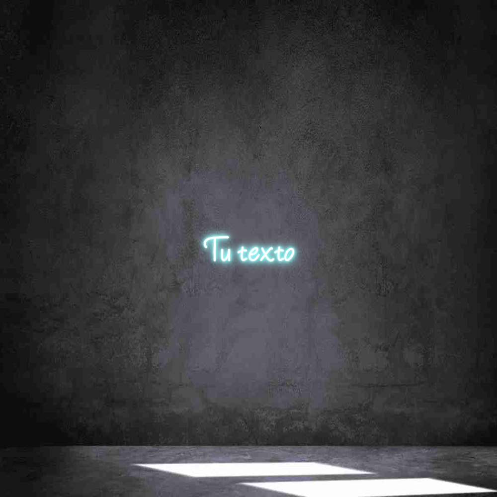 Neon personalizado: Tu texto