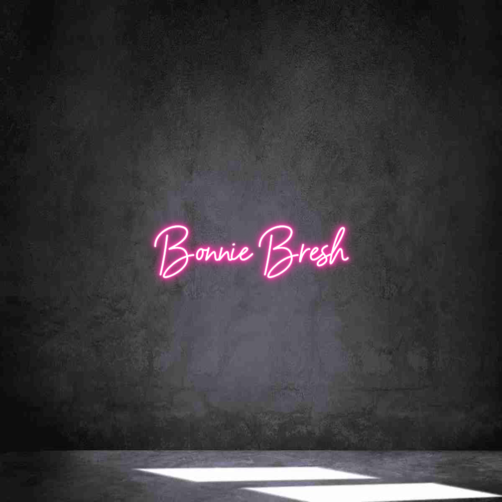 Neon personalizado: Bonnie Bresh