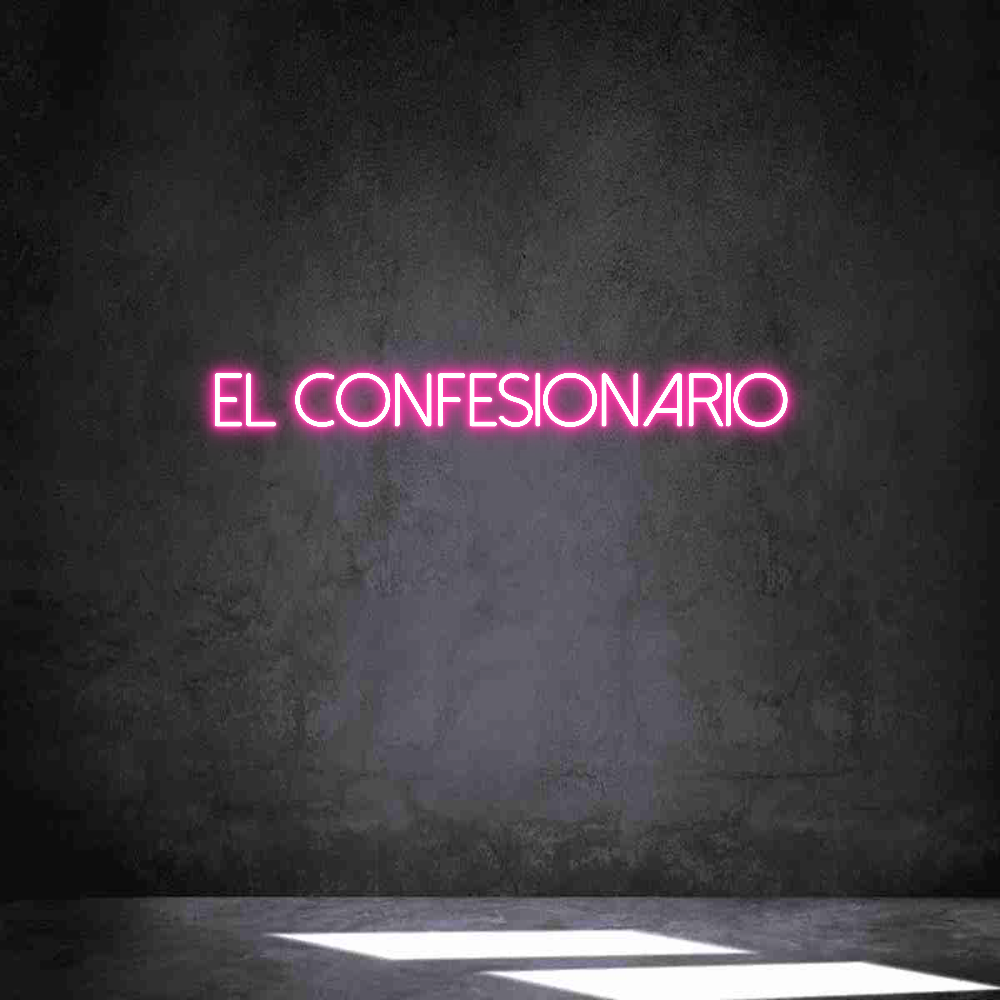 Neon personalizado: El confesiona...