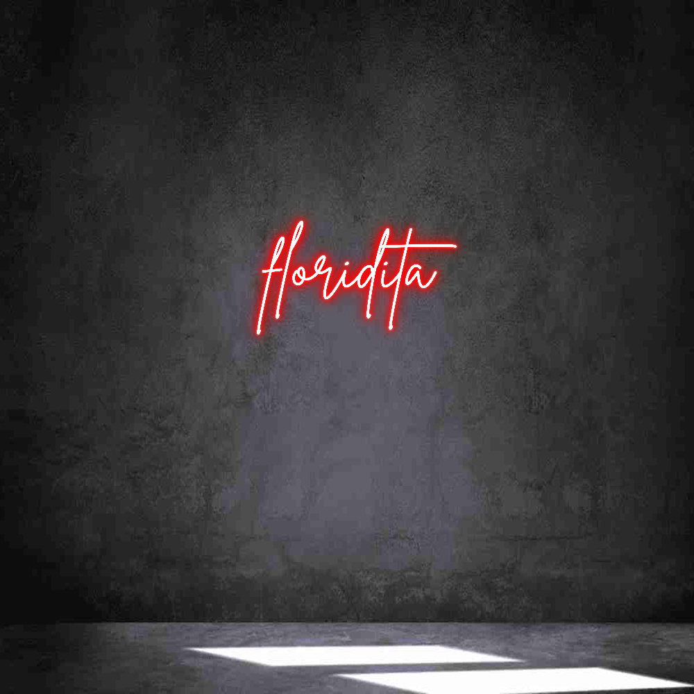 Neon personalizado: floridita
