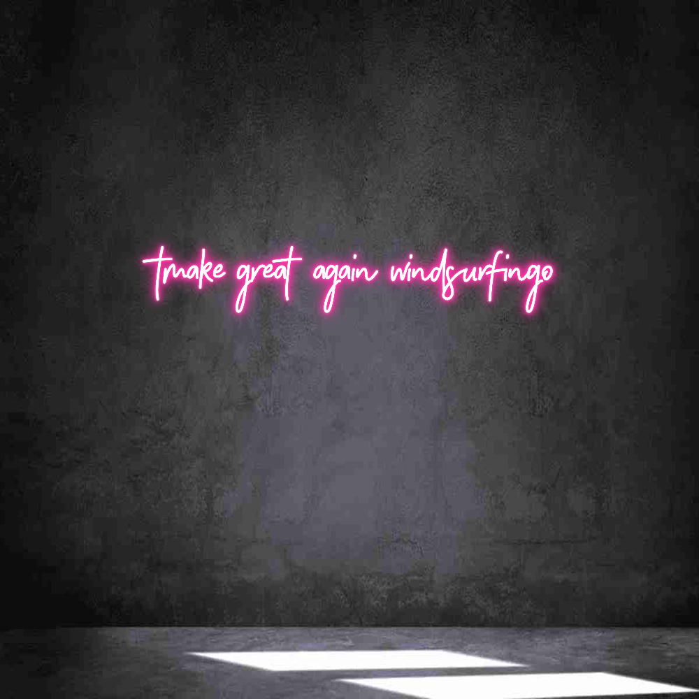 Neon personalizado:  tmake great ...