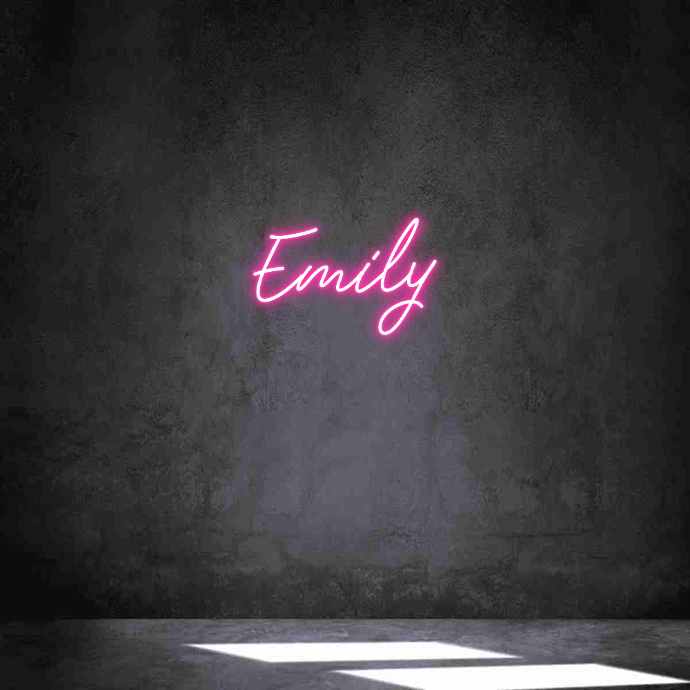 Neon personalizado: Emily