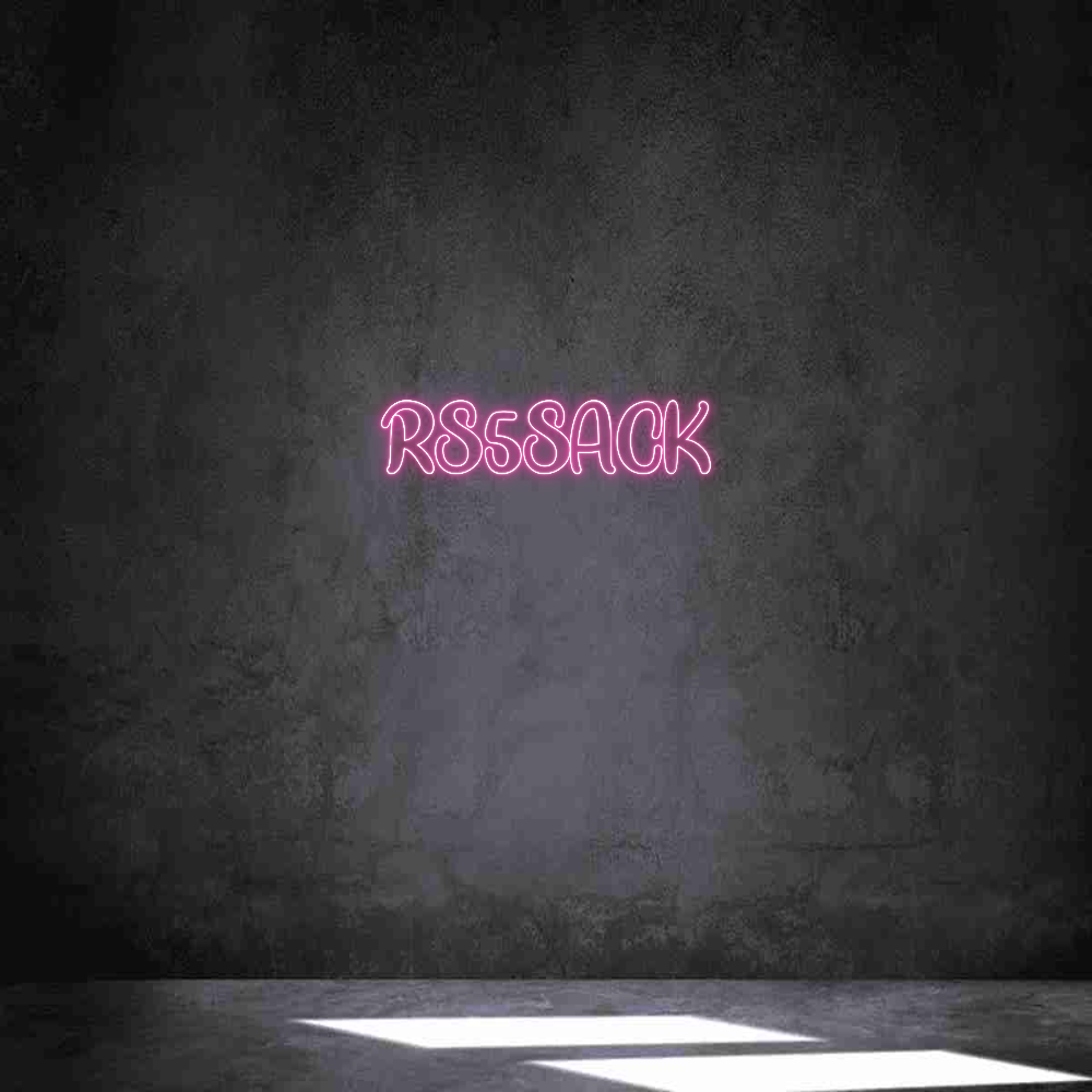 Neon personalizado: RS5SACK