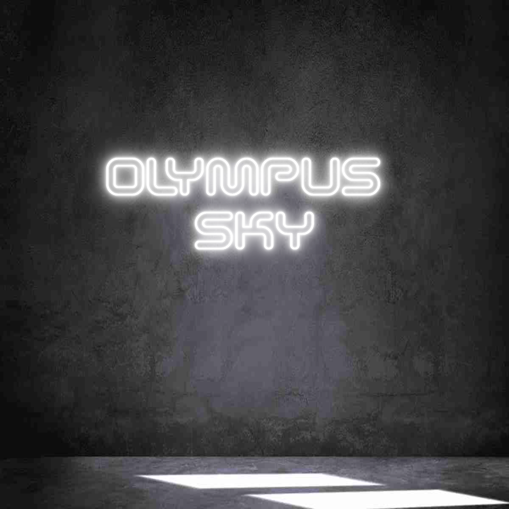 Neon personalizado: OLYMPUS 
SKY
