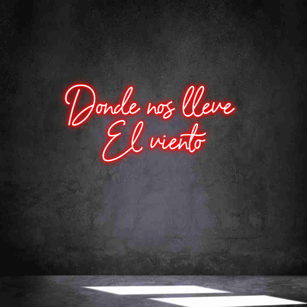 Neon personalizado: Donde nos lle...
