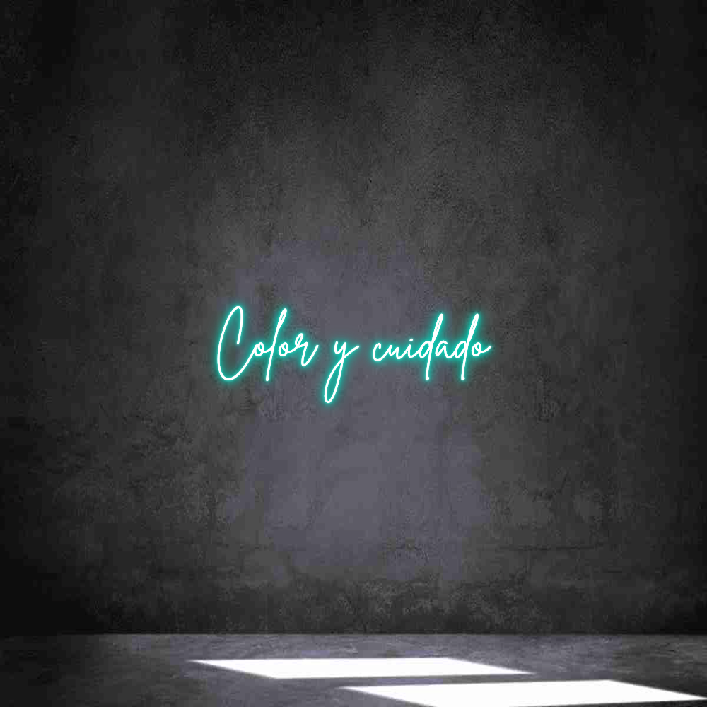 Neon personalizado: Color y cuidado