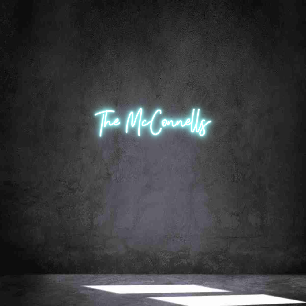 Neon personalizado: The McConnells