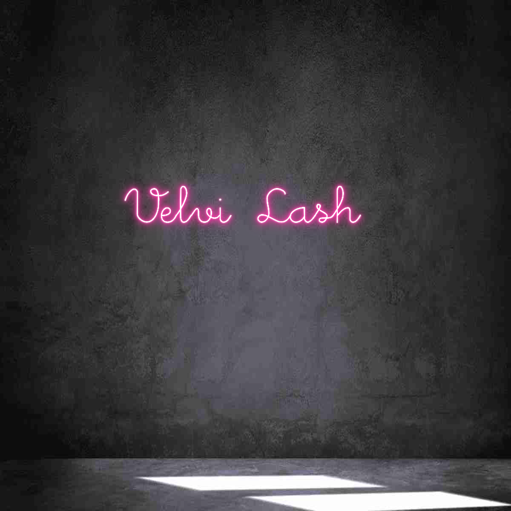 Neon personalizado: Velvi Lash