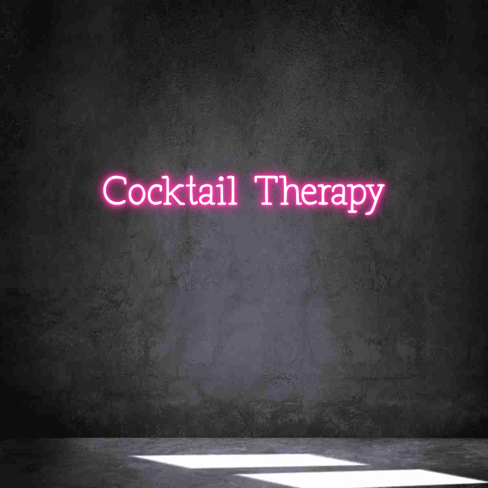 Neon personalizado: Cocktail Ther...
