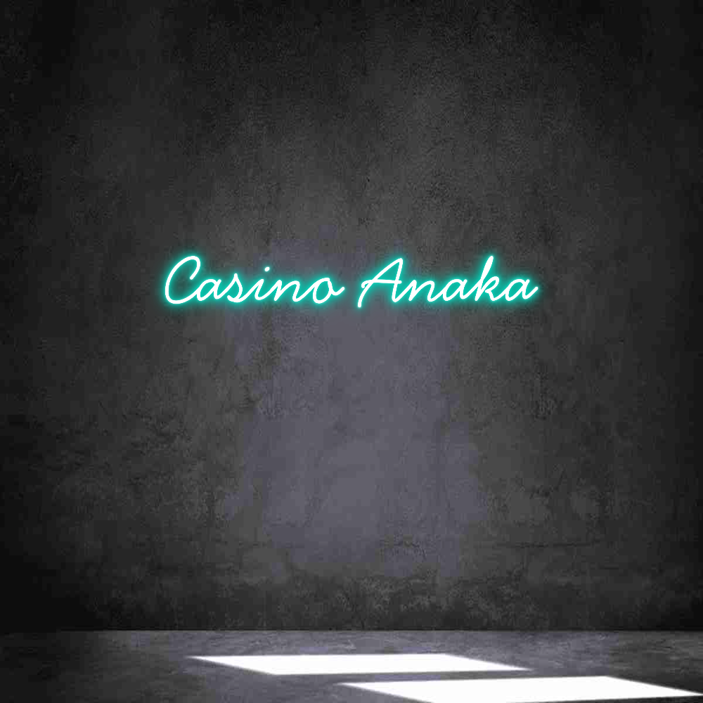Neon personalizado: Casino Anaka
