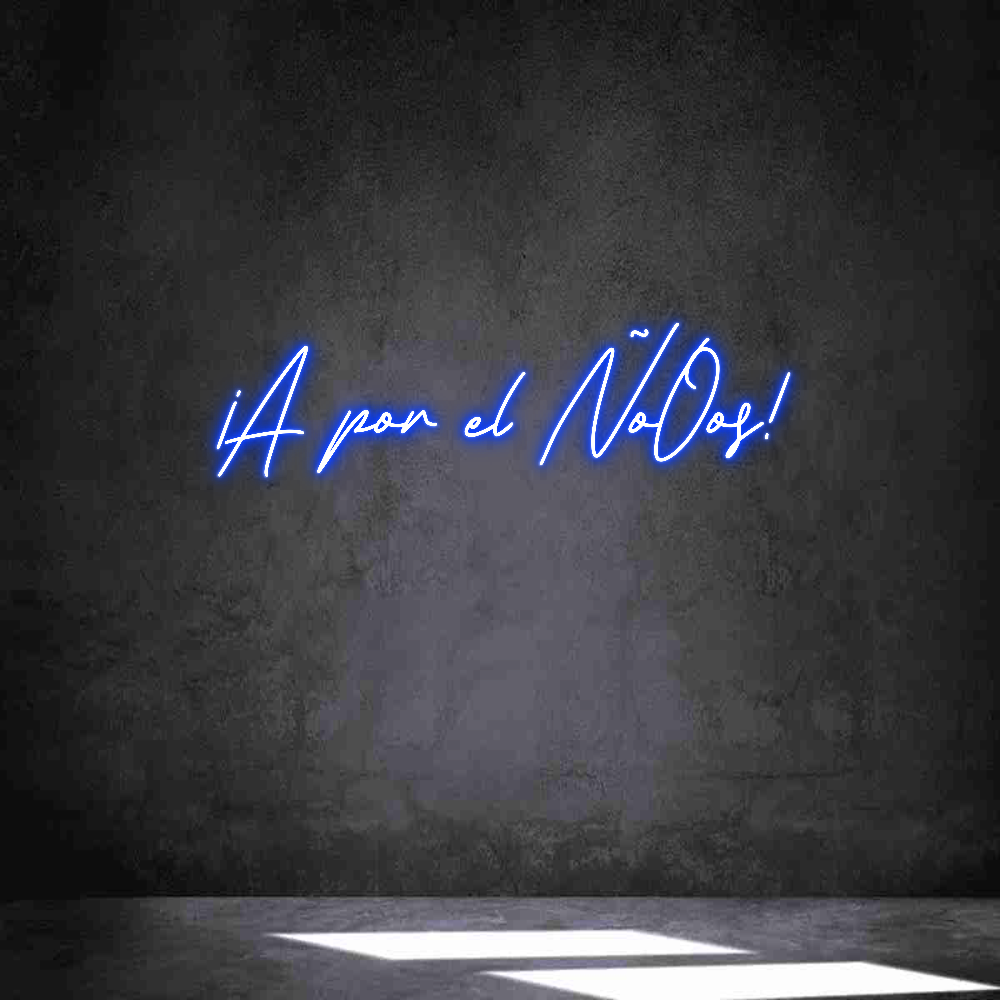 Neon personalizado: ¡A por el ÑoO...