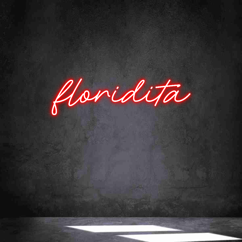 Neon personalizado: floridita