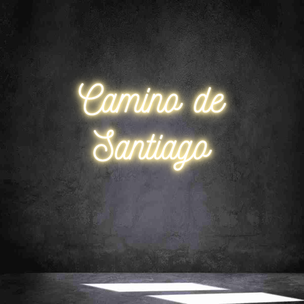 Neon personalizado: Camino de
Sa...