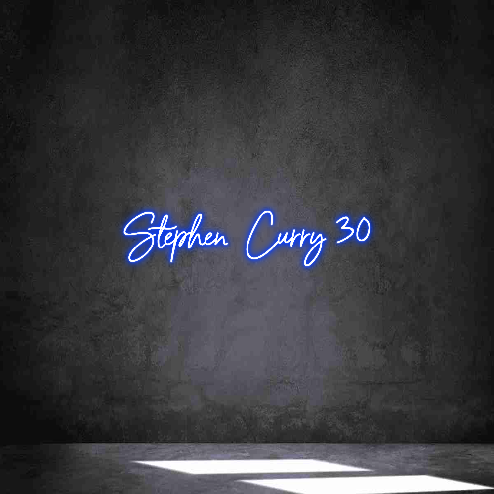 Neon personalizado: Stephen  Curr...