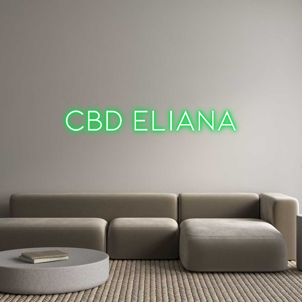 Neon personalizado: CBD ELIANA