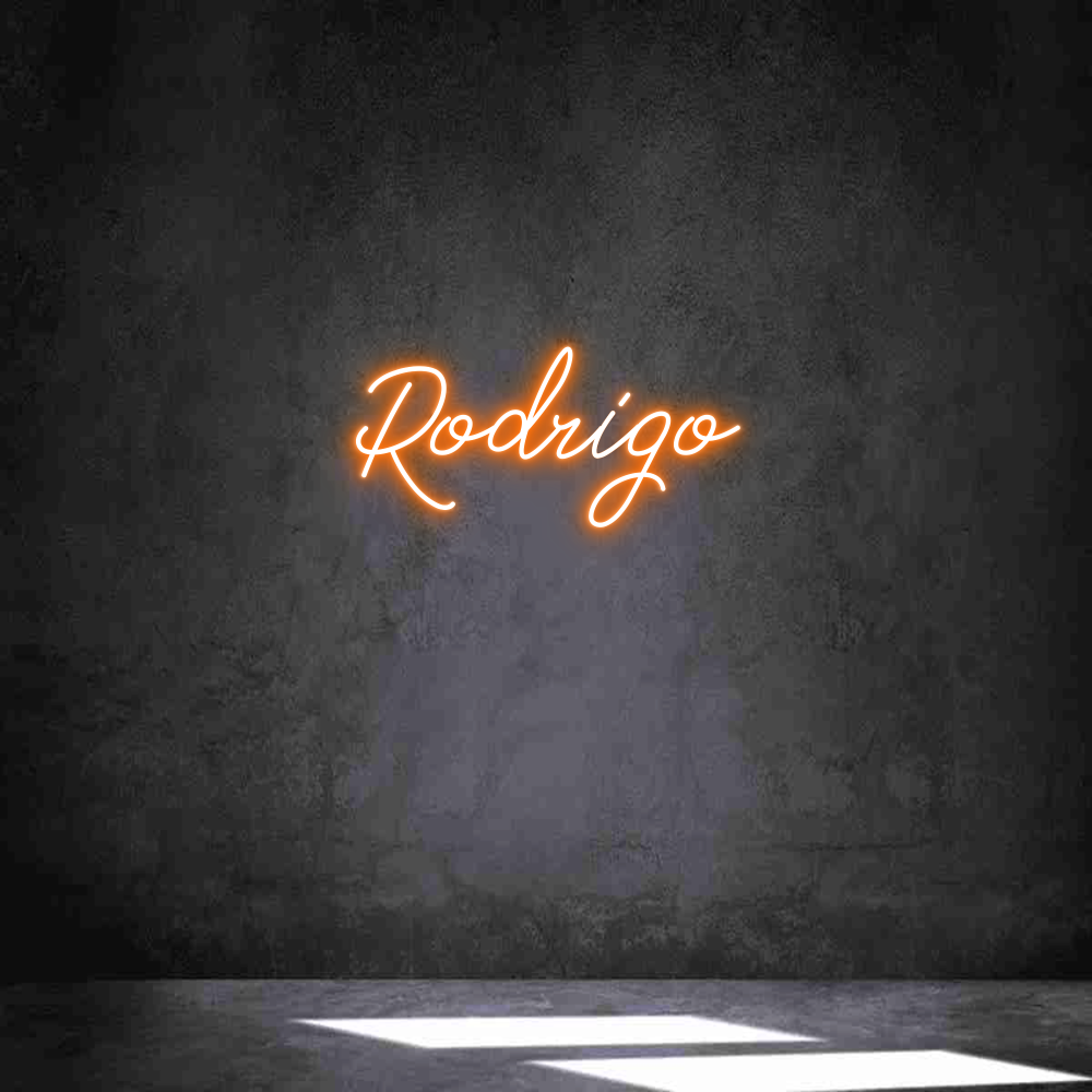 Neon personalizado: Rodrigo