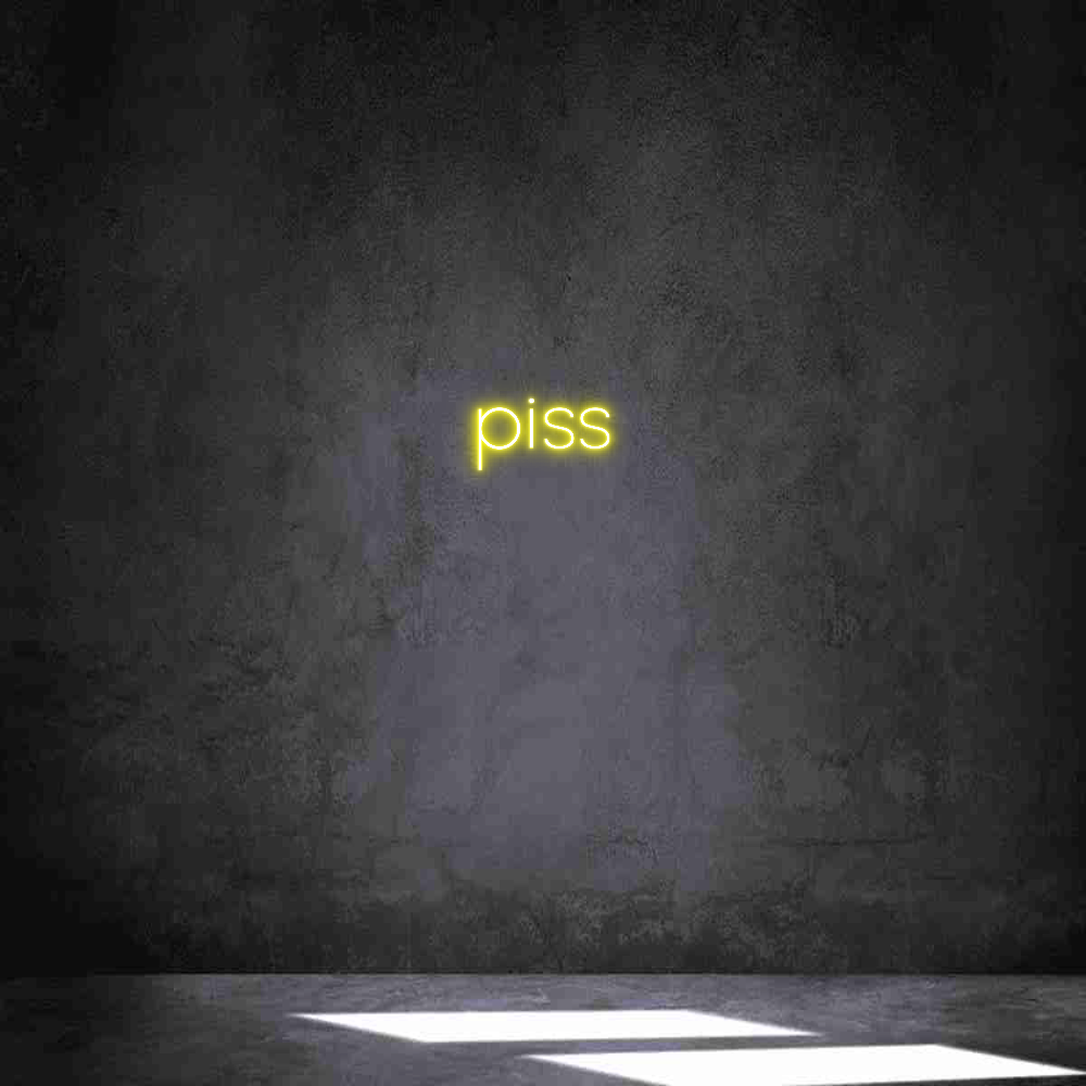 Neon personalizado: piss