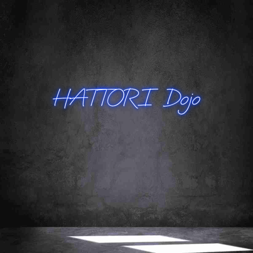 Neon personalizado: HATTORI Dojo