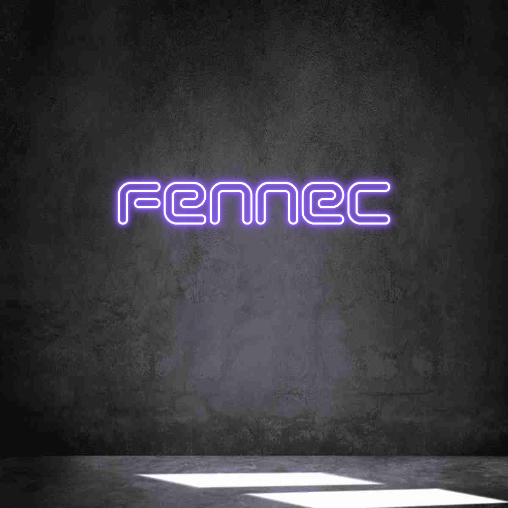 Neon personalizado: Fennec