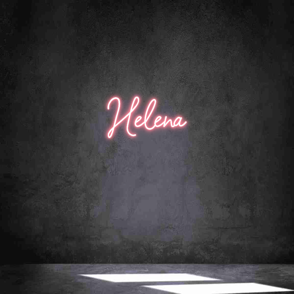 Neon personalizado: Helena