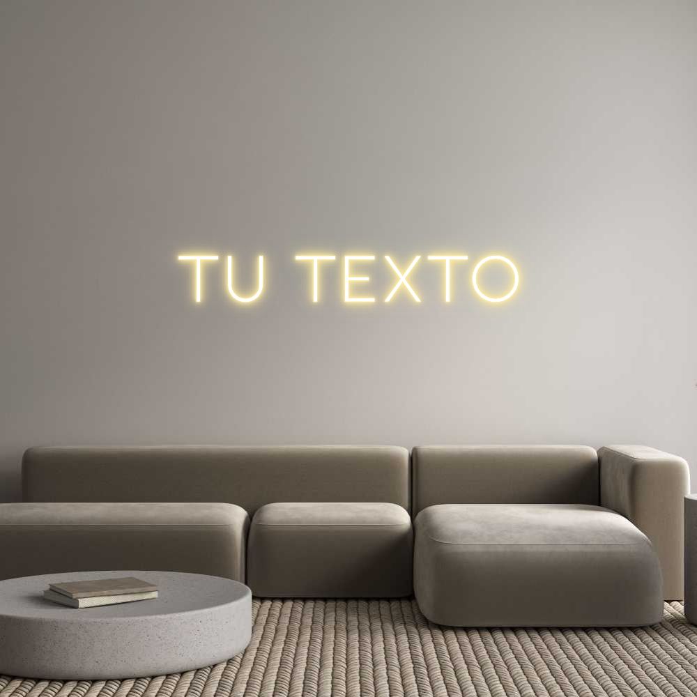 Neon personalizado: Tu texto
