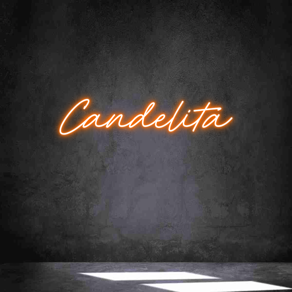 Neon personalizado: Candelita