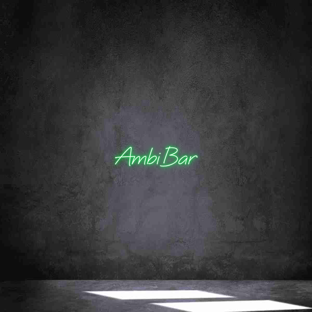 Neon personalizado: AmbiBar