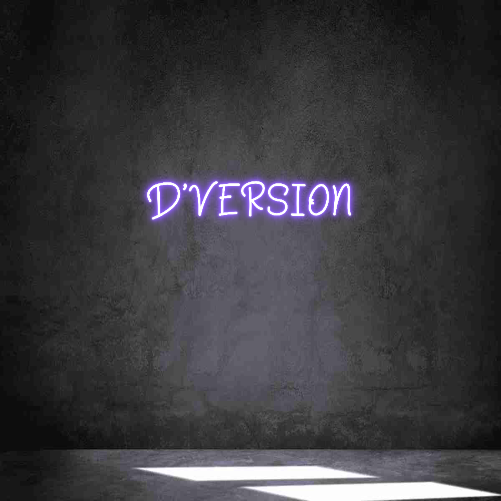 Neon personalizado: D’VERSION