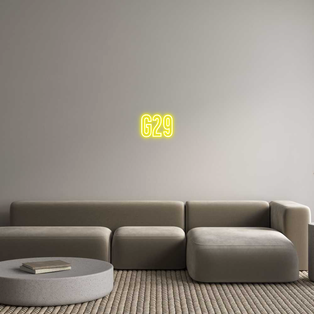 Neon personalizado: G29