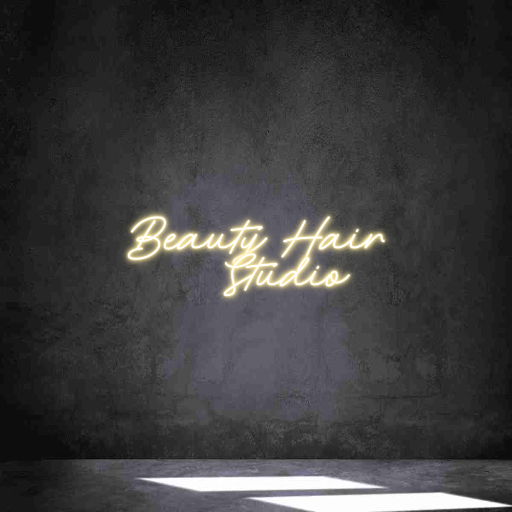 Neon personalizado: Beauty Hair  ...