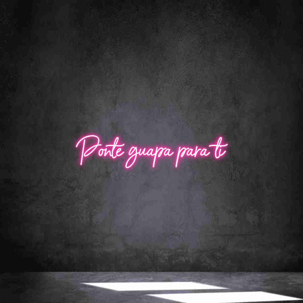 Neon personalizado: Ponte guapa p...
