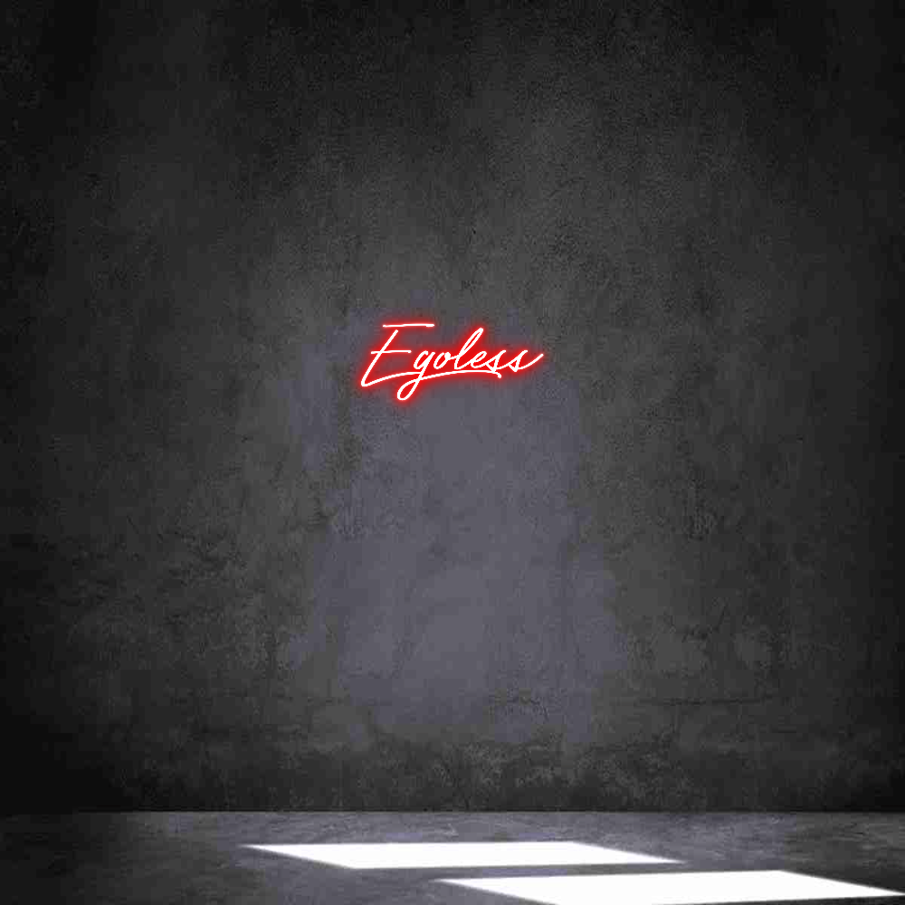 Neon personalizado: Egoless