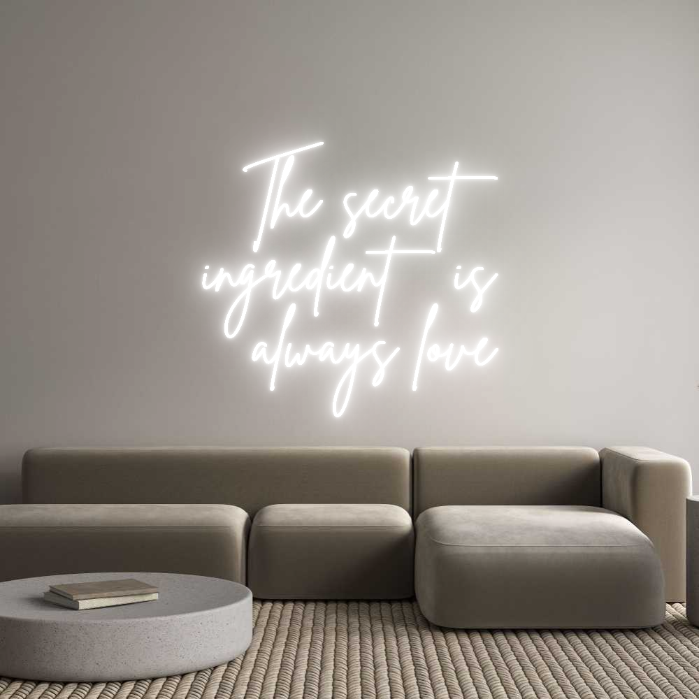 Neon personalizado: The secret
i...