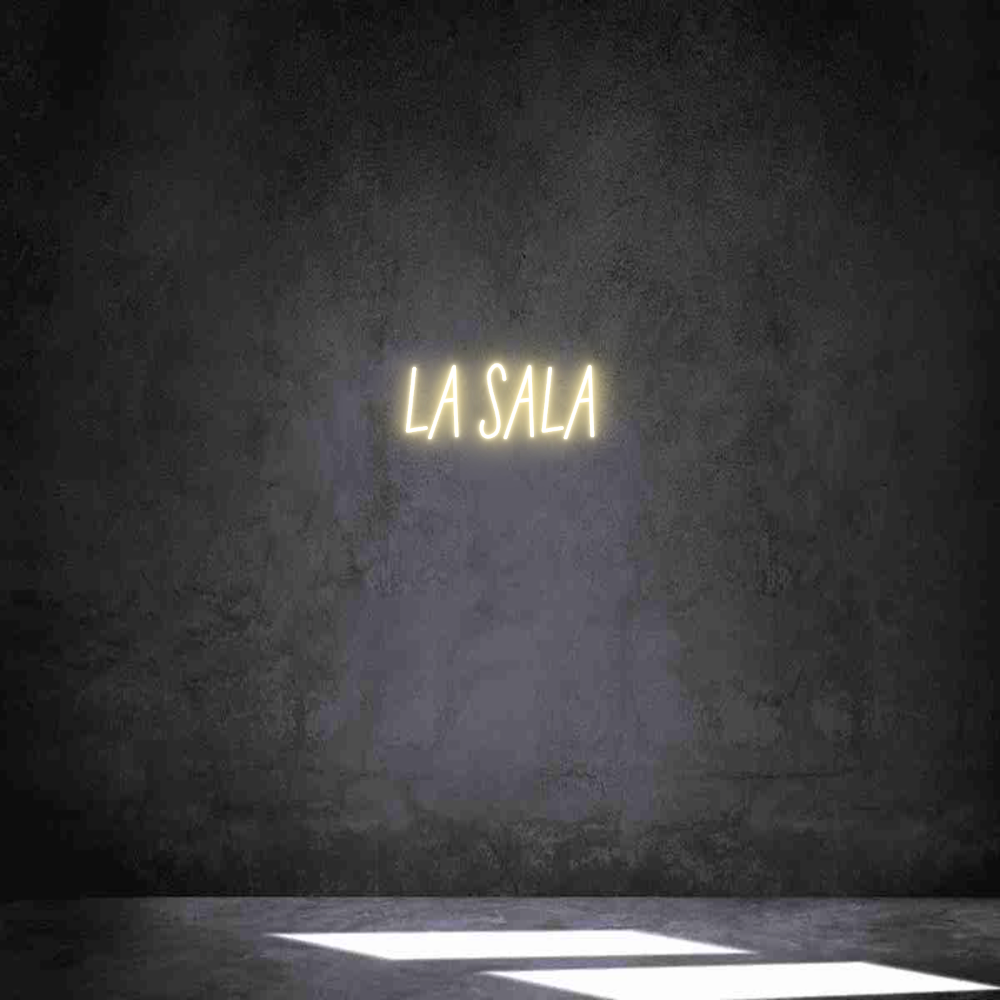 Neon personalizado: LA SALA