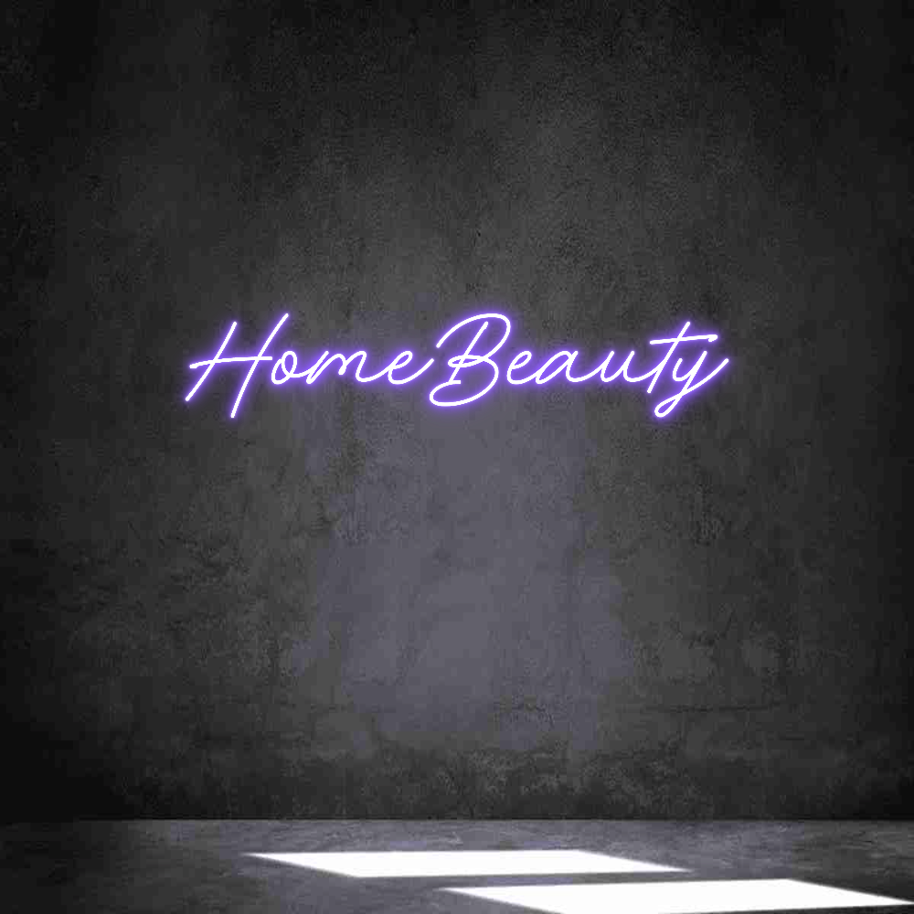 Neon personalizado: HomeBeauty