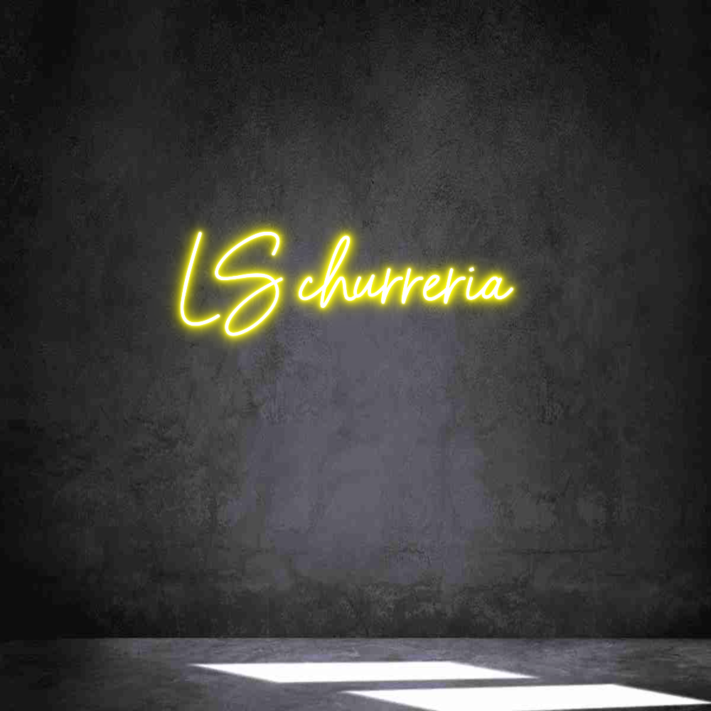 Neon personalizado: LS churreria