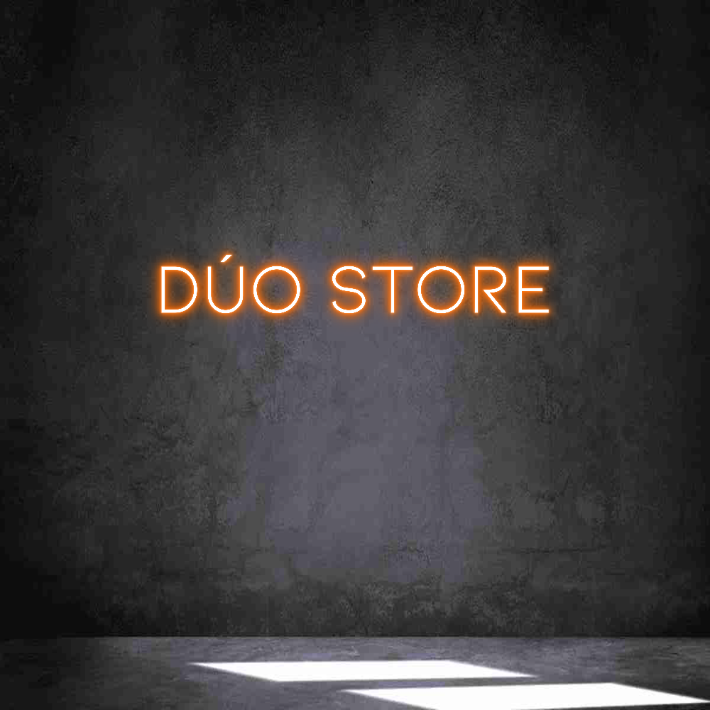 Neon personalizado: DÚO STORE