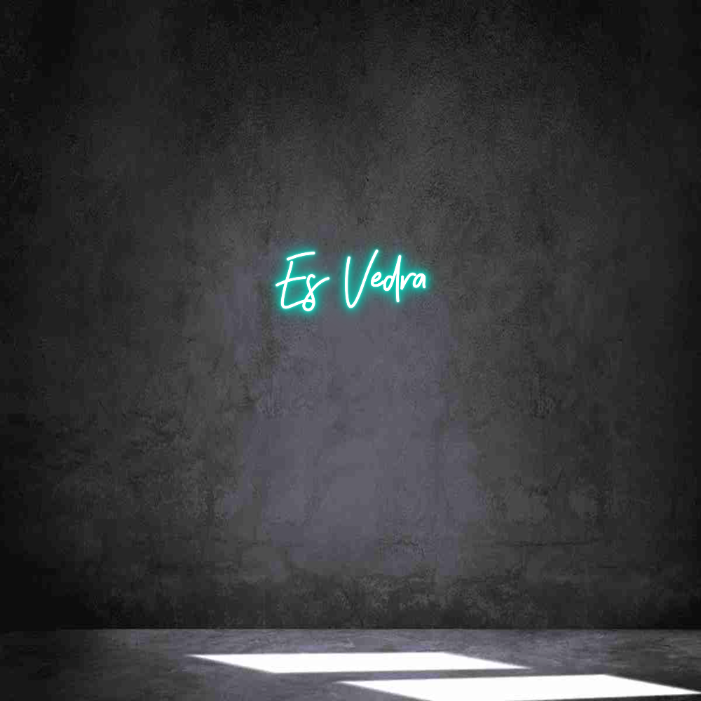 Neon personalizado: Es Vedra